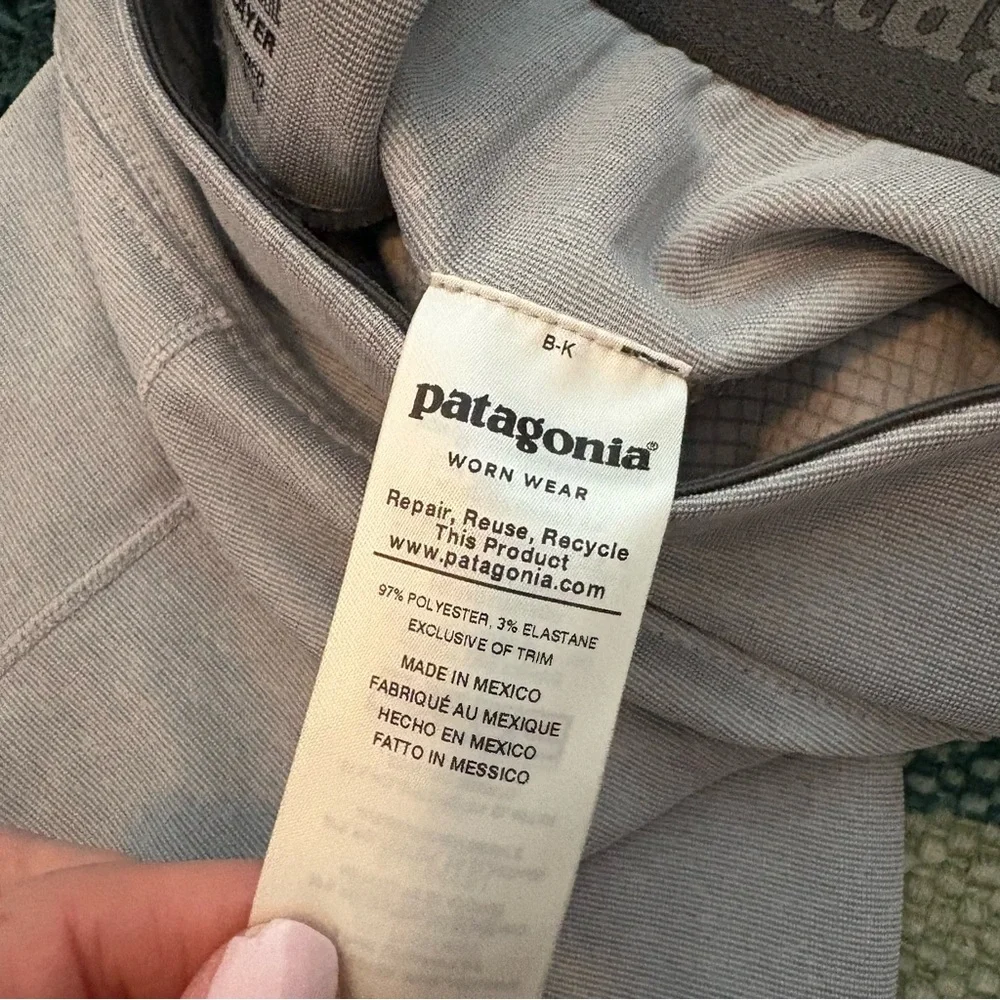 Patagonia Capilene Baselayer Leggings Grey Large - Picture 5 of 5